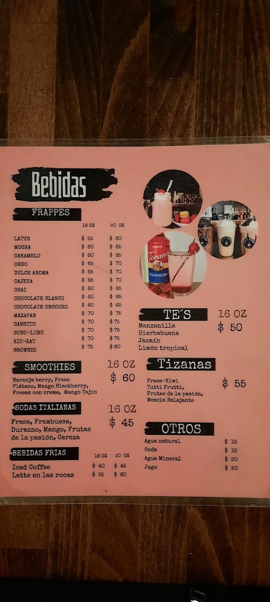 Café Dulce Aroma Menu - Image 3