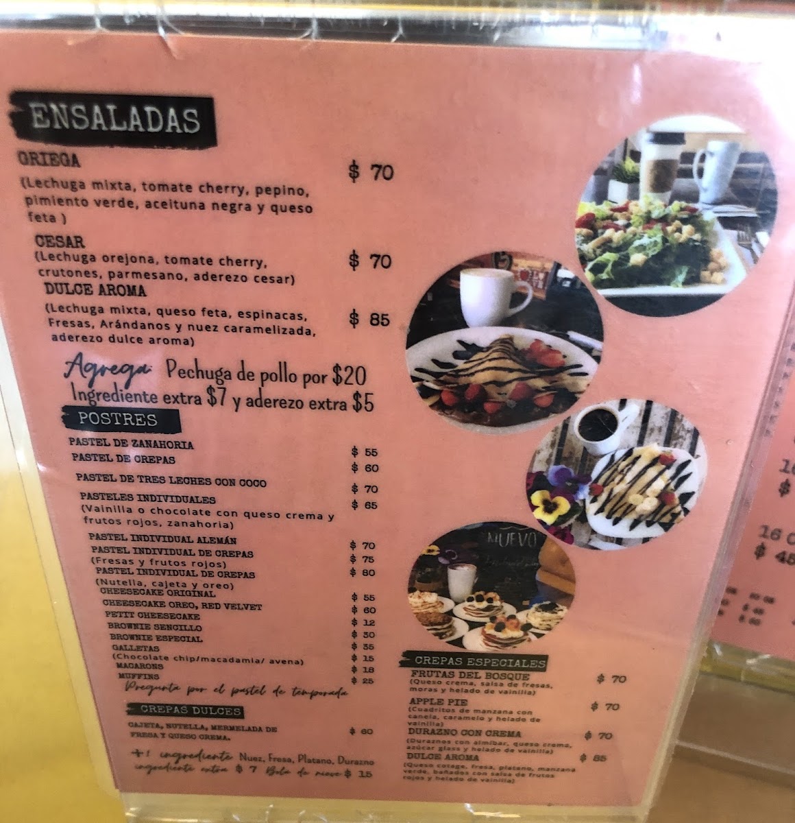 Café Dulce Aroma Menu - Image 5